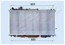 Теплообменник ASHIKA RDA333007