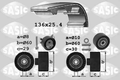 Ременный комплект SASIC 1750036