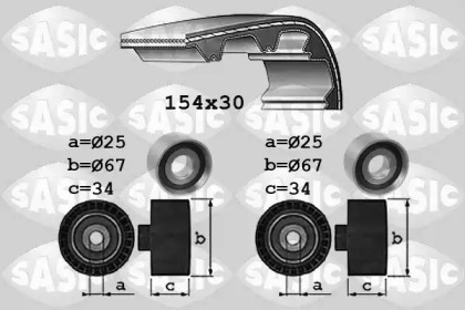 Ременный комплект SASIC 1750037