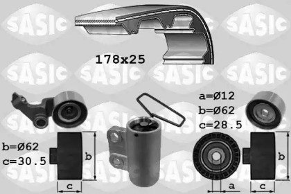 Ременный комплект SASIC 1756031