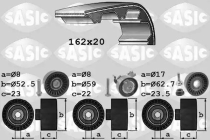 Ременный комплект SASIC 1756064