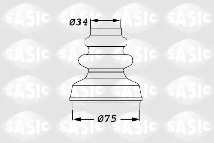 Комплект пыльника SASIC 1900006