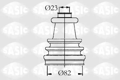 Комплект пыльника SASIC 4003420