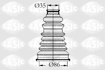 Комплект пыльника SASIC 4003432