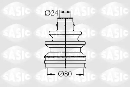 Комплект пыльника SASIC 4003448