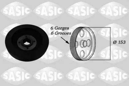 Ременный шкив SASIC 5150K40