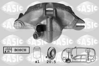 Тормозной суппорт SASIC 6504002