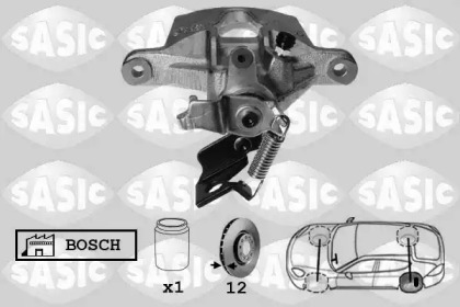 Тормозной суппорт SASIC 6506034