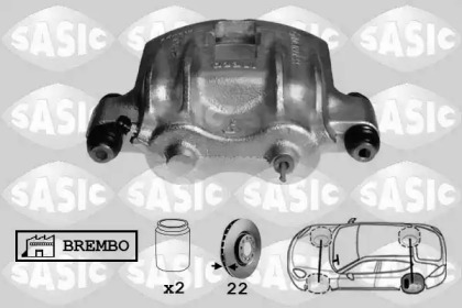 Тормозной суппорт SASIC 6506041