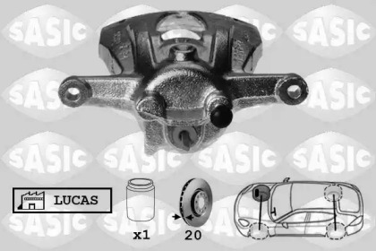 Тормозной суппорт SASIC 6506115