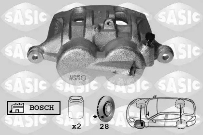 Тормозной суппорт SASIC 6506162