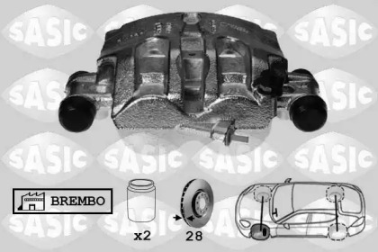 Тормозной суппорт SASIC 6506172