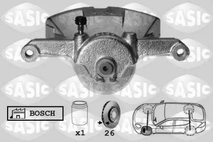 Тормозной суппорт SASIC 6506180