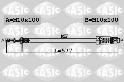 Шлангопровод SASIC 6600004