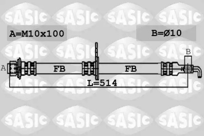 Шлангопровод SASIC 6600019