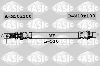 Шлангопровод SASIC 6600043