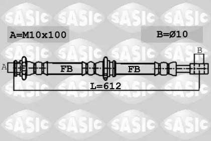 Шлангопровод SASIC 6606082