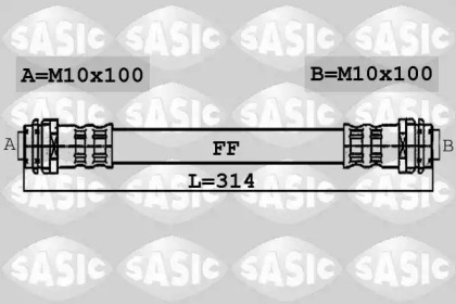 Шлангопровод SASIC 6606087