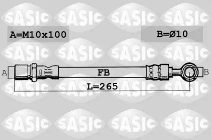 Шлангопровод SASIC 6606143