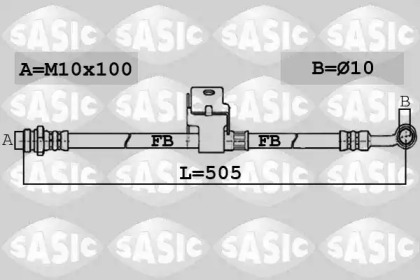 Шлангопровод SASIC 6606167