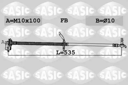 Шлангопровод SASIC 6606251