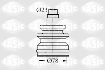 Комплект пыльника SASIC 9004502