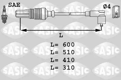 Комплект электропроводки SASIC 9280003