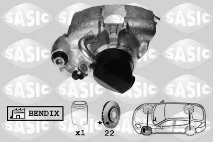 Тормозной суппорт SASIC SCA0098