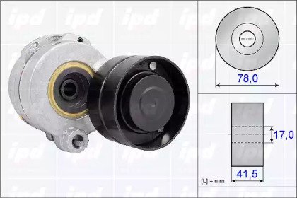 Ролик IPD 15-3375