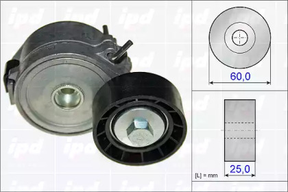 Натяжная планка IPD 15-3673