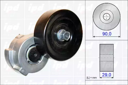 Натяжная планка IPD 15-3836