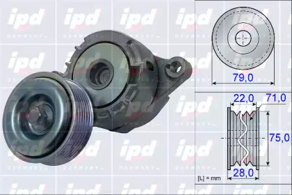 Натяжная планка IPD 15-3962