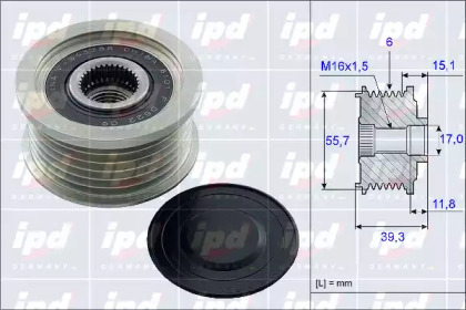 Механизм свободного хода IPD 15-3970