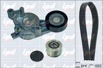 Ременный комплект IPD 20-1802