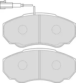 Комплект тормозных колодок DURON DBP231478