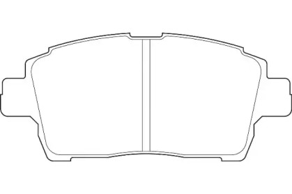 Комплект тормозных колодок DURON DBP371392