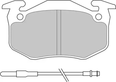 Комплект тормозных колодок DURON DBP350440