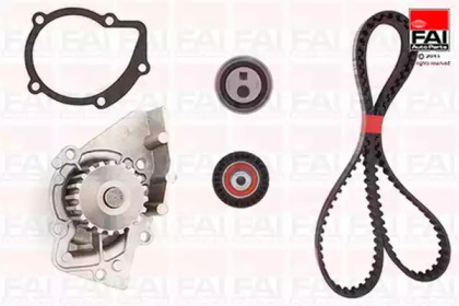 Комплект водяного насоса / зубчатого ремня FAI AutoParts TBK412-6242