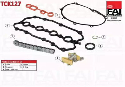 Комплект цепи привода распредвала FAI AutoParts TCK127