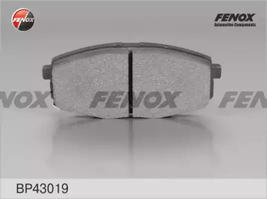 Комплект тормозных колодок FENOX BP43019