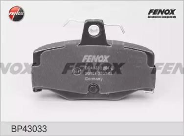 Комплект тормозных колодок FENOX BP43033