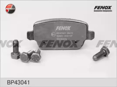 Комплект тормозных колодок FENOX BP43041