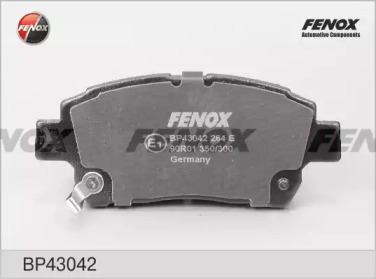 Комплект тормозных колодок FENOX BP43042