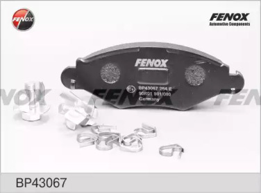 Комплект тормозных колодок FENOX BP43067