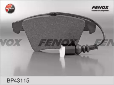 Комплект тормозных колодок FENOX BP43115