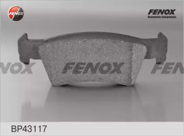 Комплект тормозных колодок FENOX BP43117