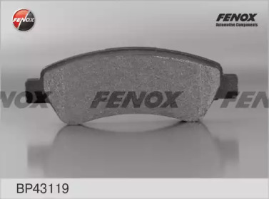 Комплект тормозных колодок FENOX BP43119