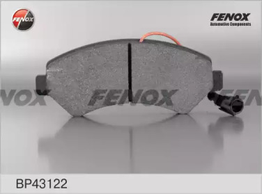 Комплект тормозных колодок FENOX BP43122