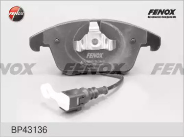 Комплект тормозных колодок FENOX BP43136