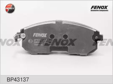 Комплект тормозных колодок FENOX BP43137